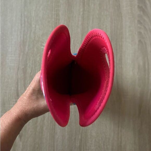 NWOT … LILLY PULITZER Multicolor Patterned Wine Carrier / Tote Bag - Picture 3 of 3